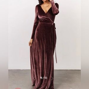 Baltic born velvet dress